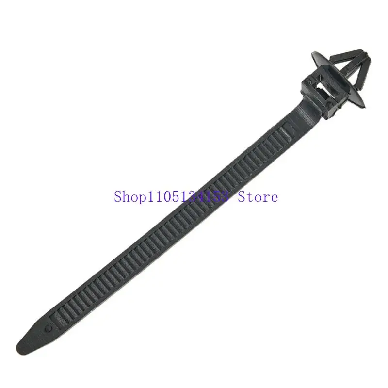 hg89 Cable Zip Ties Cord Management Cable Fasteners for Car Home and Office Organization Nylon Ties Black