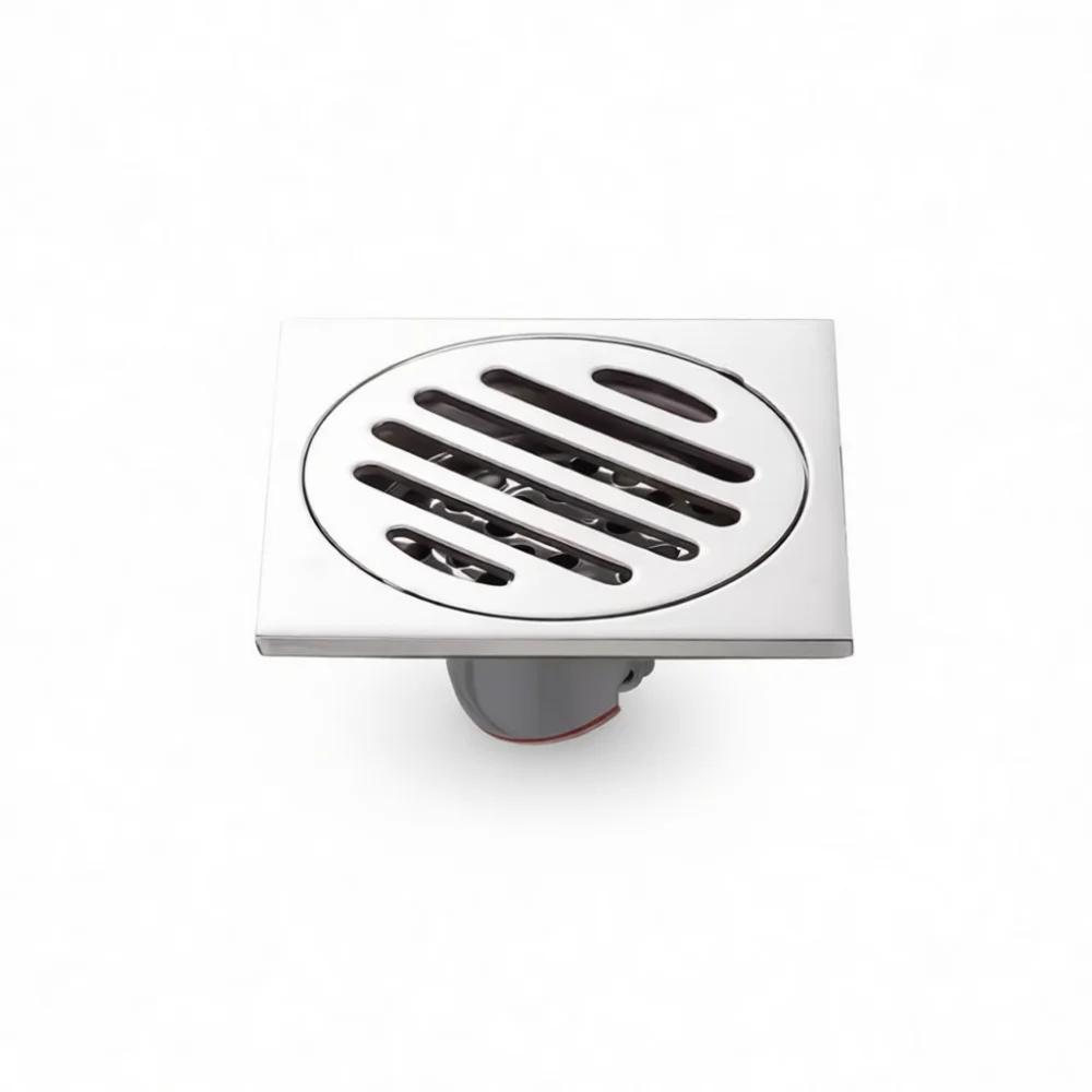 Bathroom Floor Drain Gun Gray Stainless Steel Deodorant Anti Insect Net Large Flow Sewer Drainer Kitchen Washing Machine