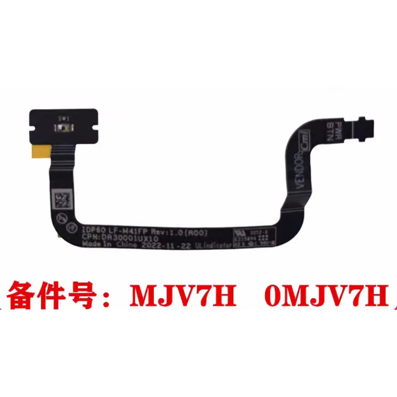 

WYORESY Original for DELL ALIENWARE x16 R1 R2 Power Button Board Cable LF-M41FP 0MJV7H.