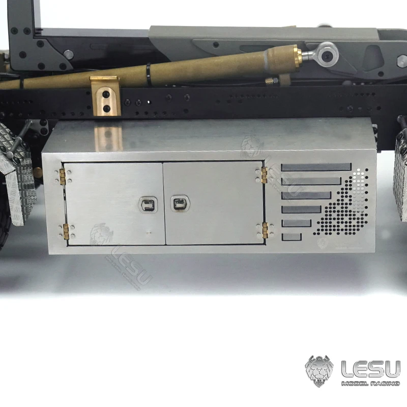 1/14 LKW-Modell Werkzeugkasten Simulationszubehör G-6250 für Tamiya Metall-Spielzeug-Upgrade-Zubehör LESU – Detail 5