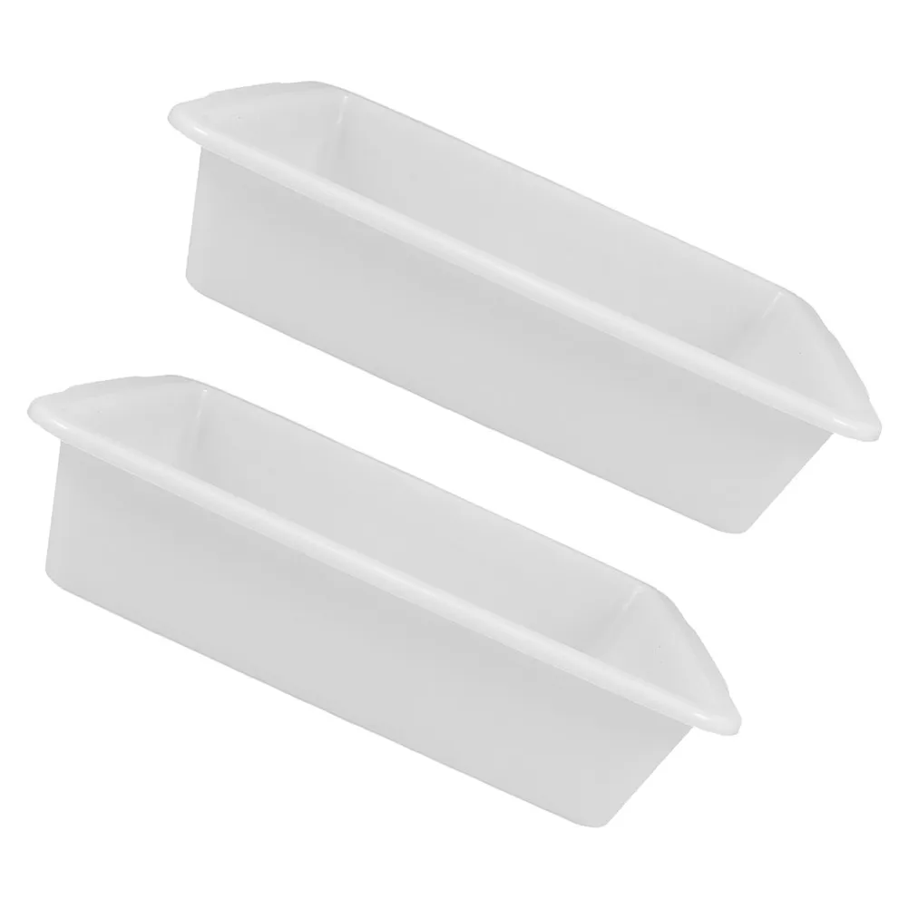 

Chemical Experimental Tray 2.5cm Deep Plastic Laboratory Tray Acid Alkali Resistant Storage Plate for Student Hands on Learning