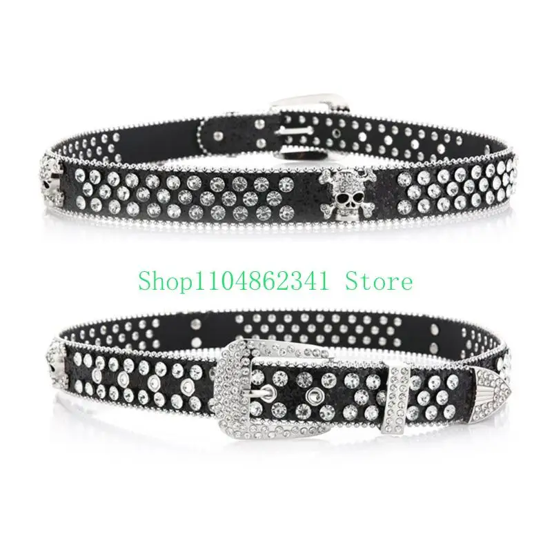 5ASD رأس القوطية حزام مشبك عظم العظم للباس حزام الخصر