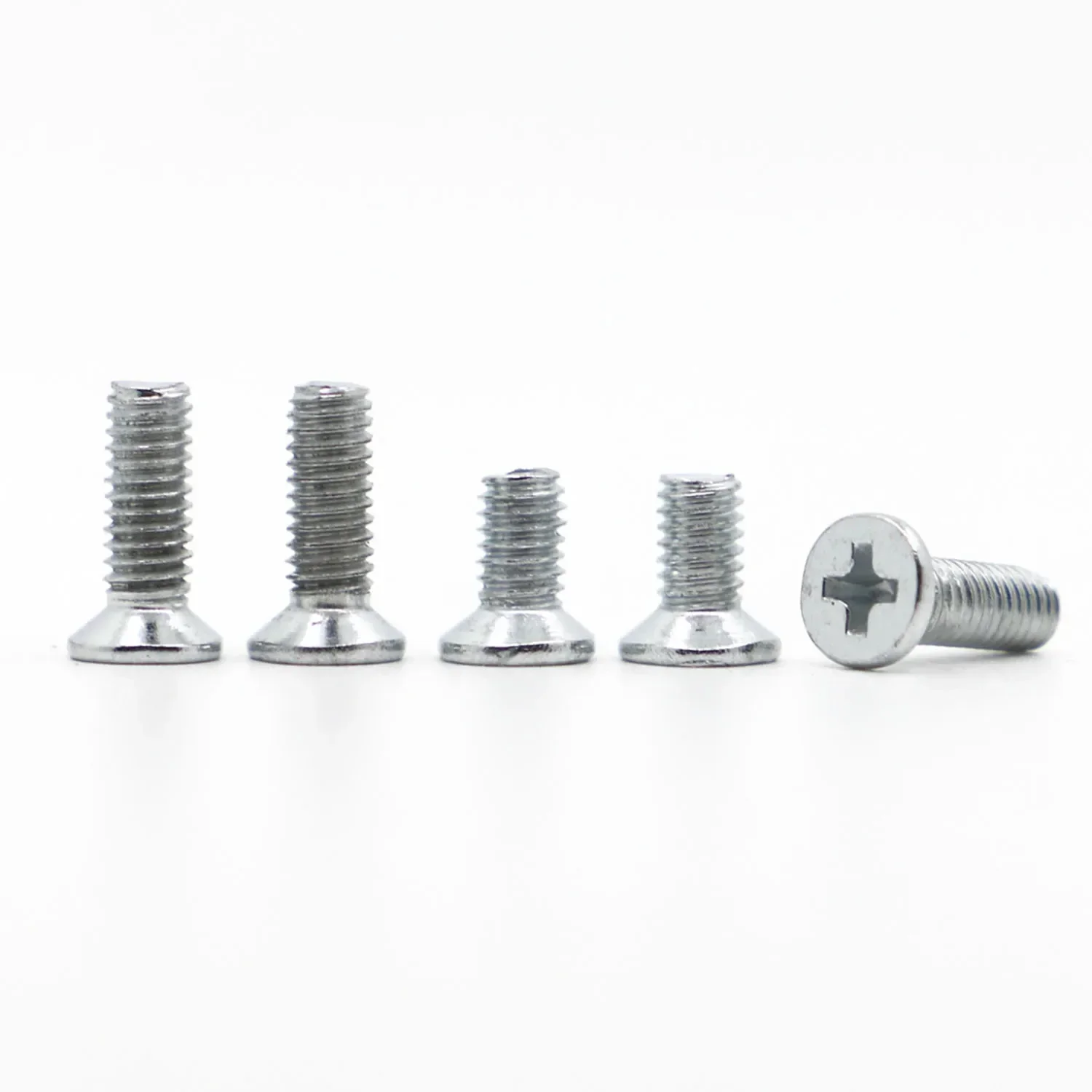 

M3 M4 M5 M6 M8 Cross Phillips Flat Countersunk Head Screw Bolt A2-70 Zinc Plated Carbon Steel GB819 10 20 50pcs
