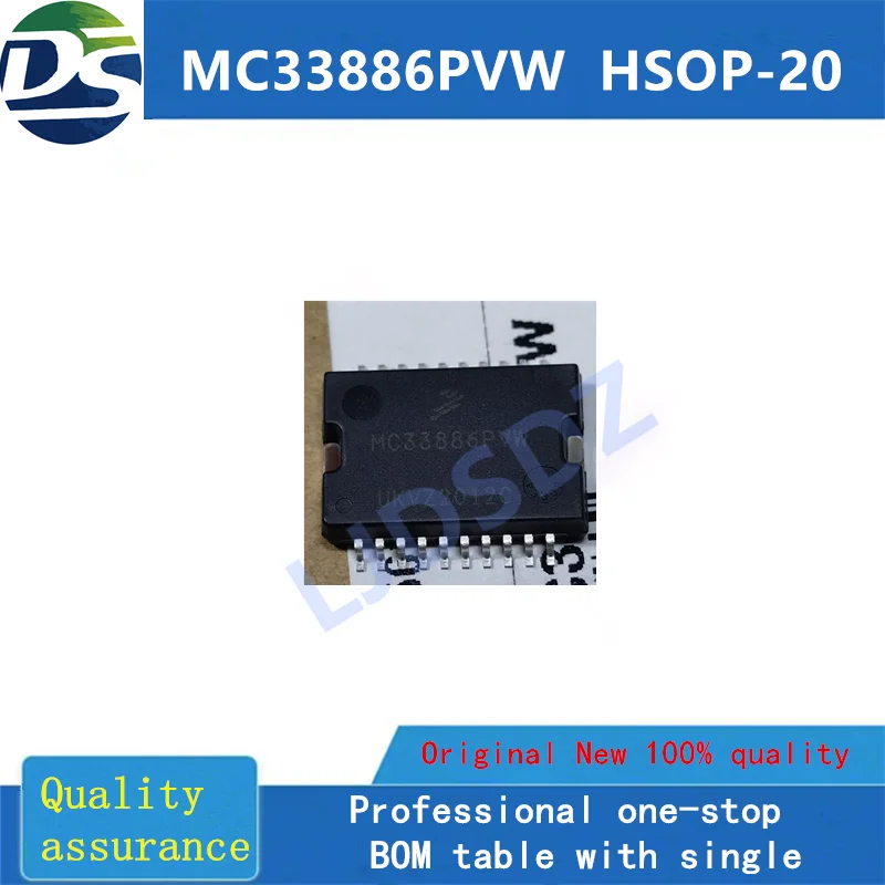 1 PÇS/LOTE  MC33886PVW HSOP-20    NEW  IN  STOCK