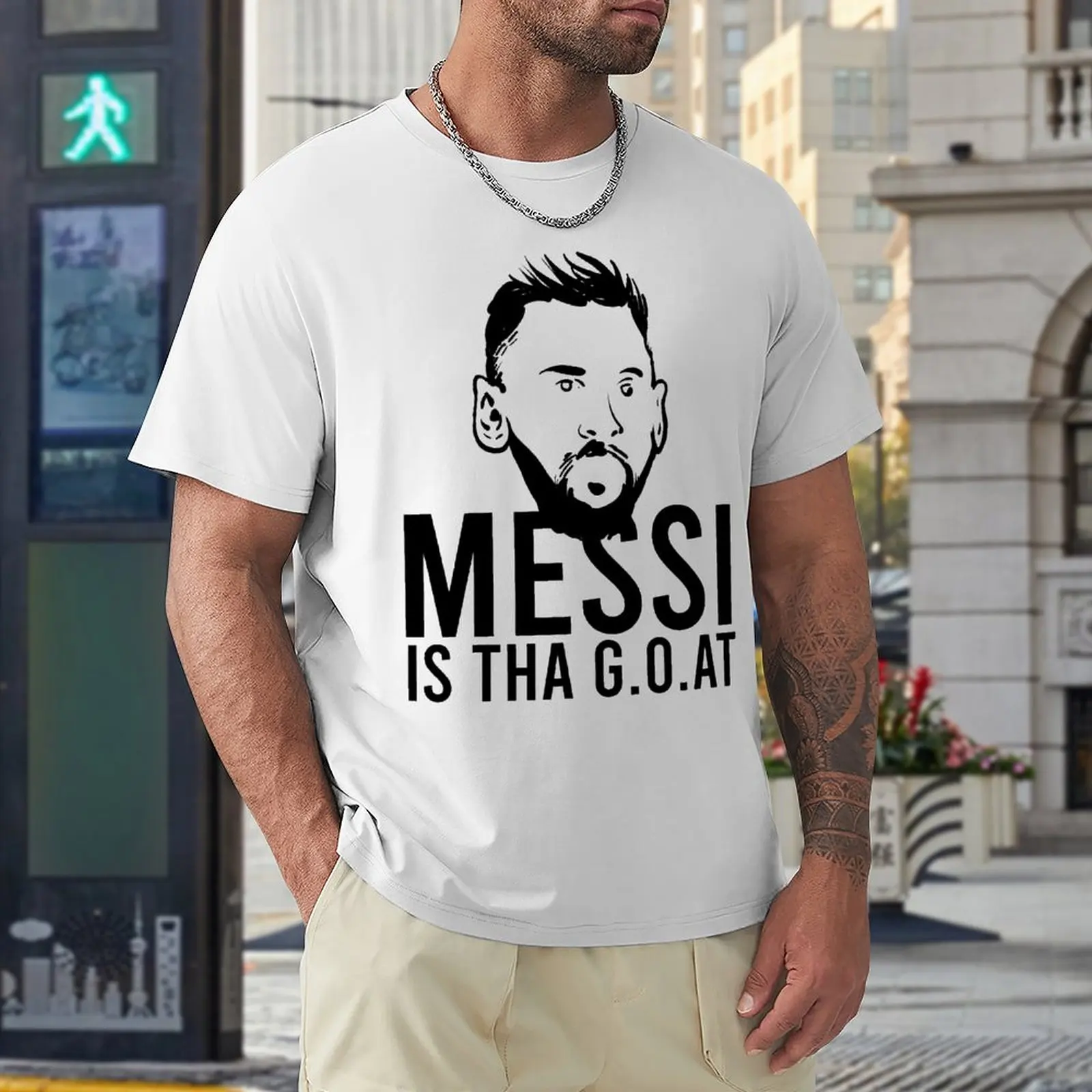 Top Quality CELEBRATION Lionel And Andrés And Messi And Argentina No.10 GOAT Caricature 61 T-shirts Motion High Grade Fitness US