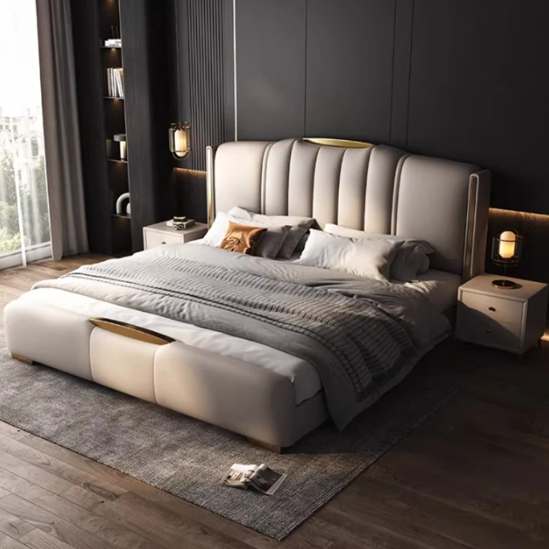 

Свадебная кровать 150x200 см, каркас королевского размера, изголовье спальни, основание двуспальной кровати, роскошная современная мебель для спальни camas de dormitorio