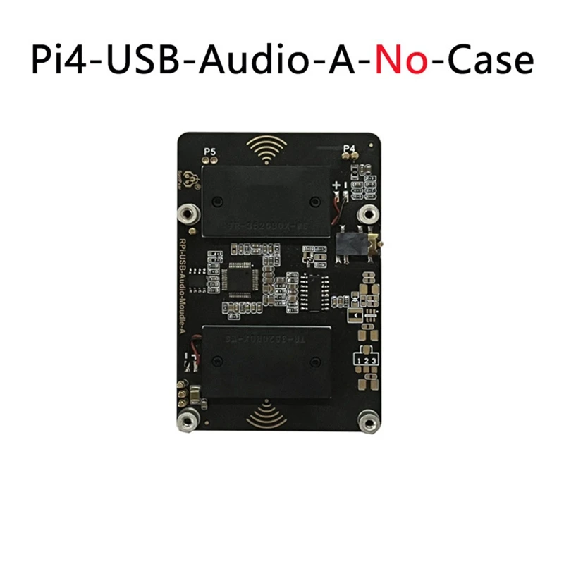 Новинка 2023 года для Raspberry USB аудио звуковая карта Moudle HAT USB без драйверов встроенные двойные динамики разъем для наушников 3,5 мм