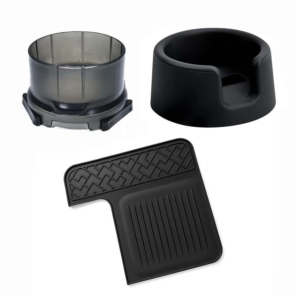 

Набор аксессуаров для эспрессо-машины NJ: комплект для домашнего приготовления кофе, нескользящий коврик из силикона, компактный дизайн