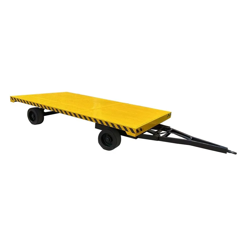 Forklift traction flatbed truck, steering flatbed truck factory heavy cargo truck