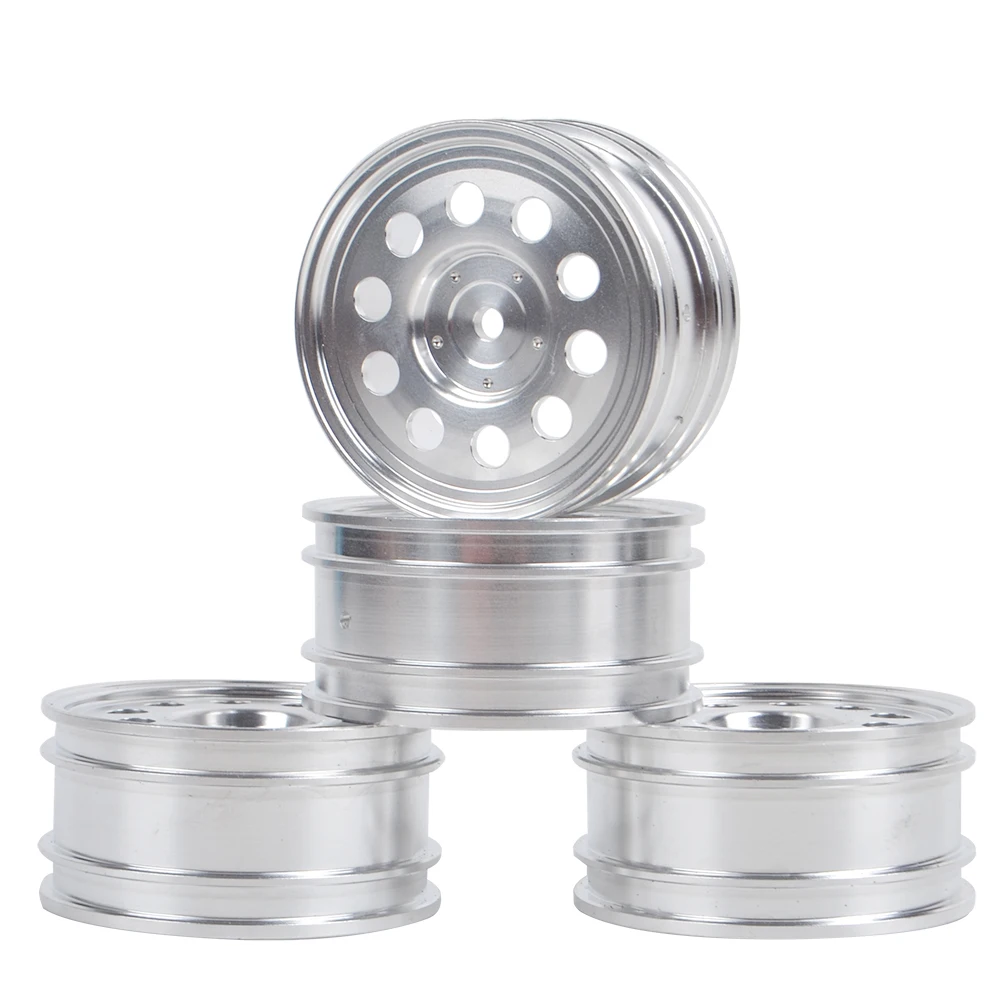 Aluminum Rally Wheel for Tamiya TA02S Lancia TA02 TA07 TA02S TA02SW XV01 TT-02 Type-S HPI 4WD 1:10 RC Drift Racing Cars