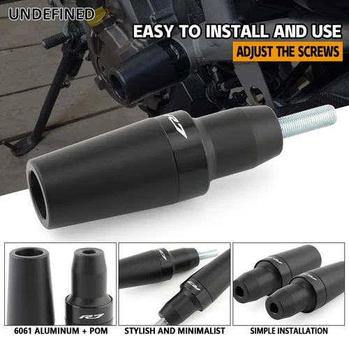 Protector deslizante de marco YZF R7 para YAMAHA YZFR7 YZF-R7 2021 2022 2023, accesorios para motocicleta, almohadilla de bobinas de protección contra caídas