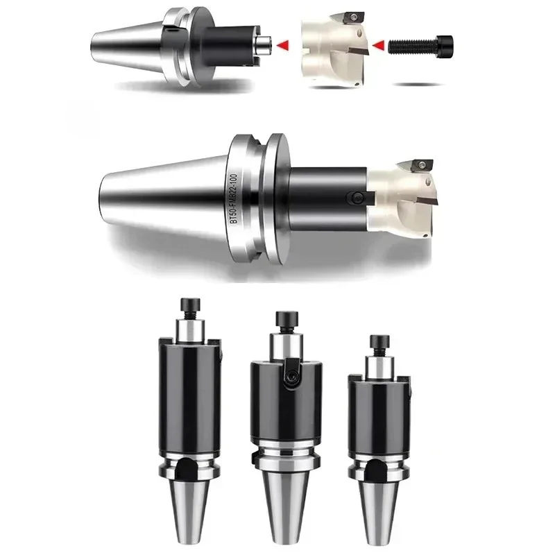 BT30 BT40 BT50 FMB FMB16 FMB22 FMB27 FMB32 FMB40 45L 60L 100L, poignée de connexion pour disque de fraisage, porte-outil de coupe CNC