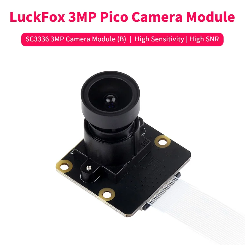 LuckFox Pico Camera SC3336 Modulo fotocamera da 3 MP (B) Scheda serie LuckFox Pico compatibile con prestazioni ad alta sensibilità e bassa luminosità