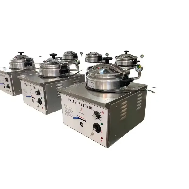 16L Commercial Electric Chicken Henny Penny KFC Broaster Deep Fryer Machine Parts Equipment Pressure Fryer view 5