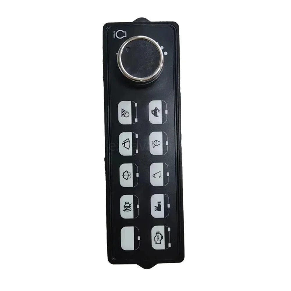 803689877 803699785 For XCMG XE75DA 135D 150 200 210 215 Throttle Knob Switch Air Conditioning Control Panel Excavator Parts