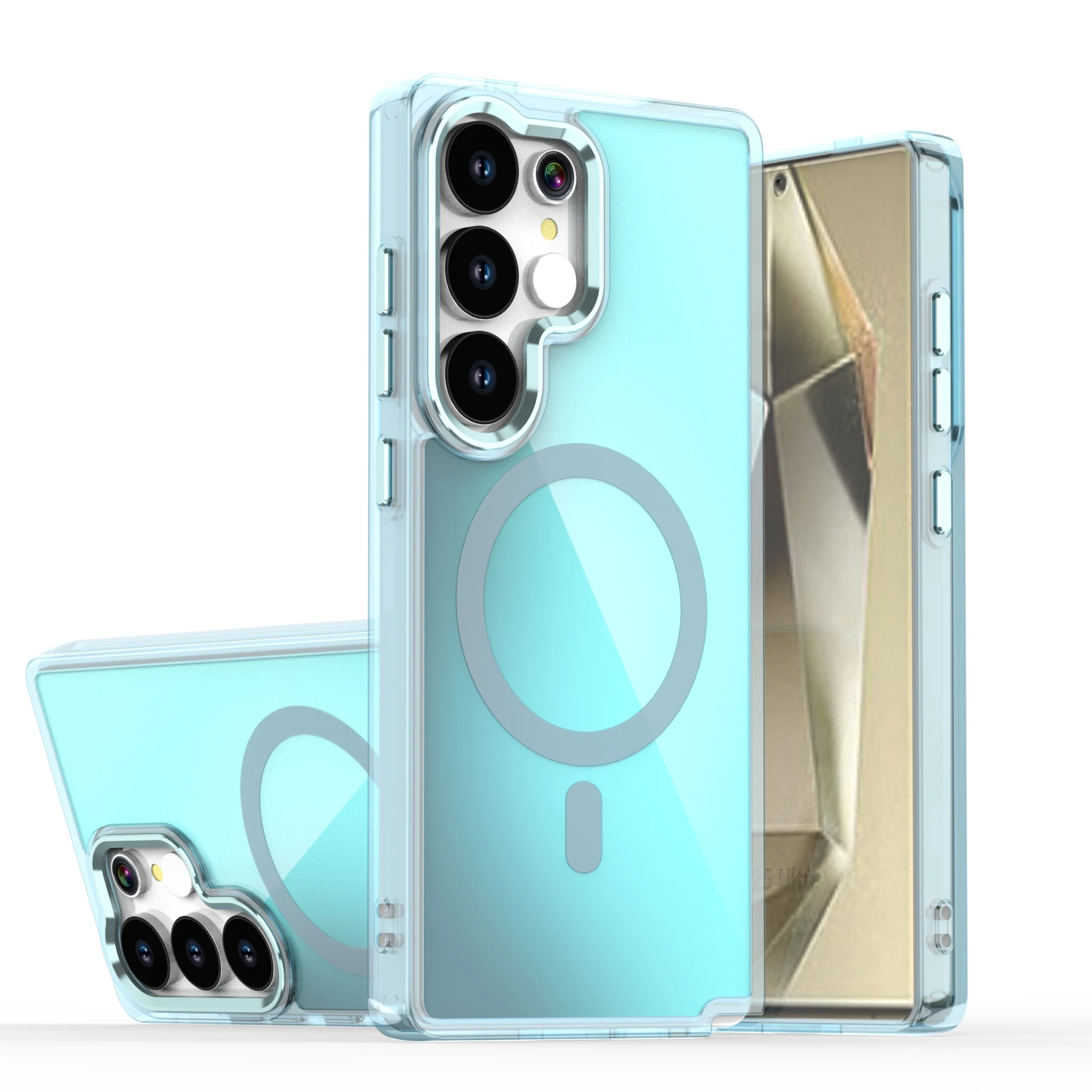 Aurora Gradient Magnetic Phone Case For Samsung Galaxy S26 U