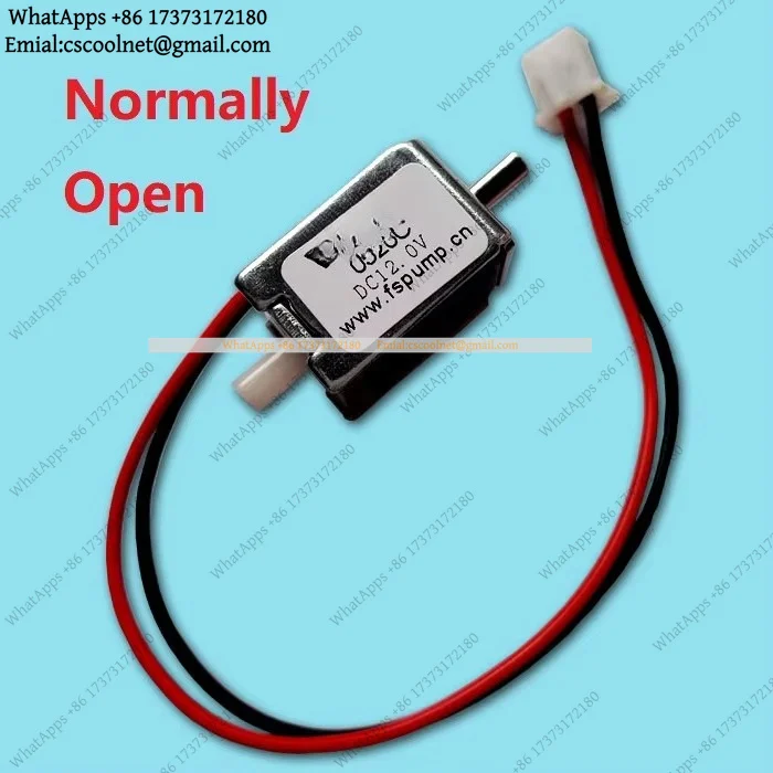 YX2 DC 6V 12V 24V Mini Solenoid Valve Normally Open 2-Way Air Gas Valve
