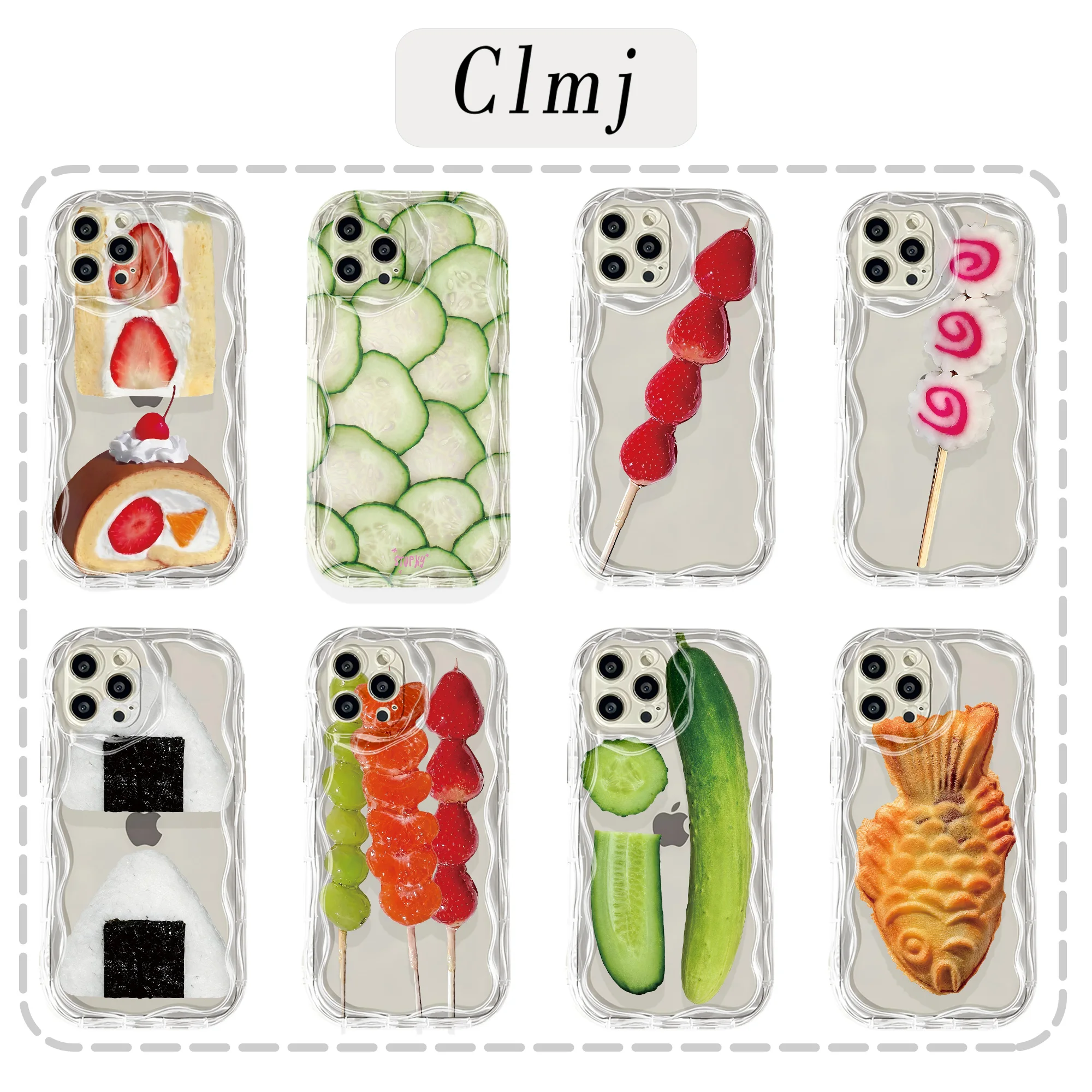 Cute Bread & Vegetables Phone Case For Samsung Galaxy A17 M16 A56 A36 A26 A16 A35 A55 A25 A05s A15 A54 A34 A24 A14 A73 A53 4G 5G