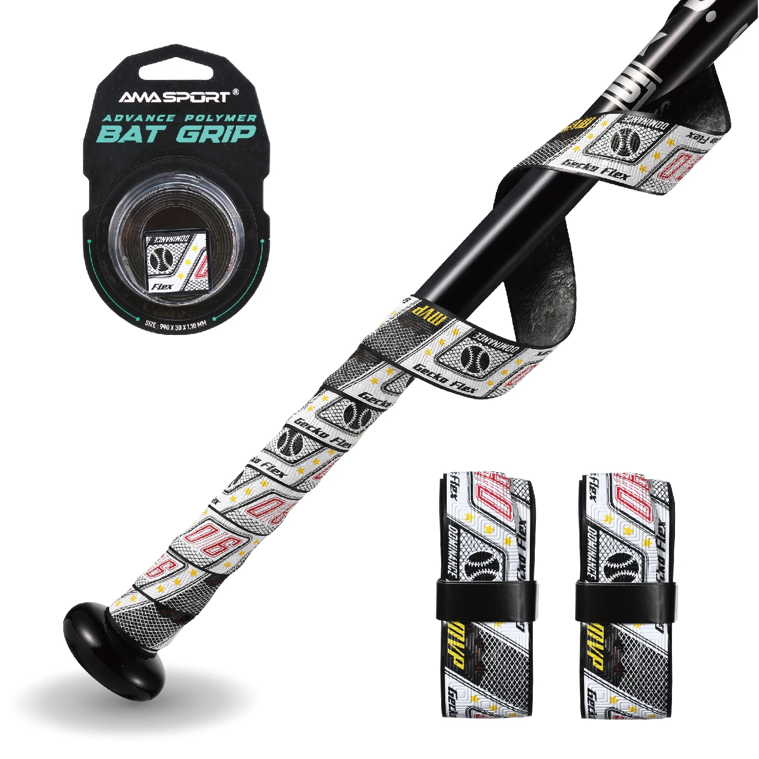 

AMA SPORT 5/10/20 шт. лента для захвата бейсбольных бит 1,1 мм амортизирующая нескользящая поглощающая лента для бейсбольных аксессуаров