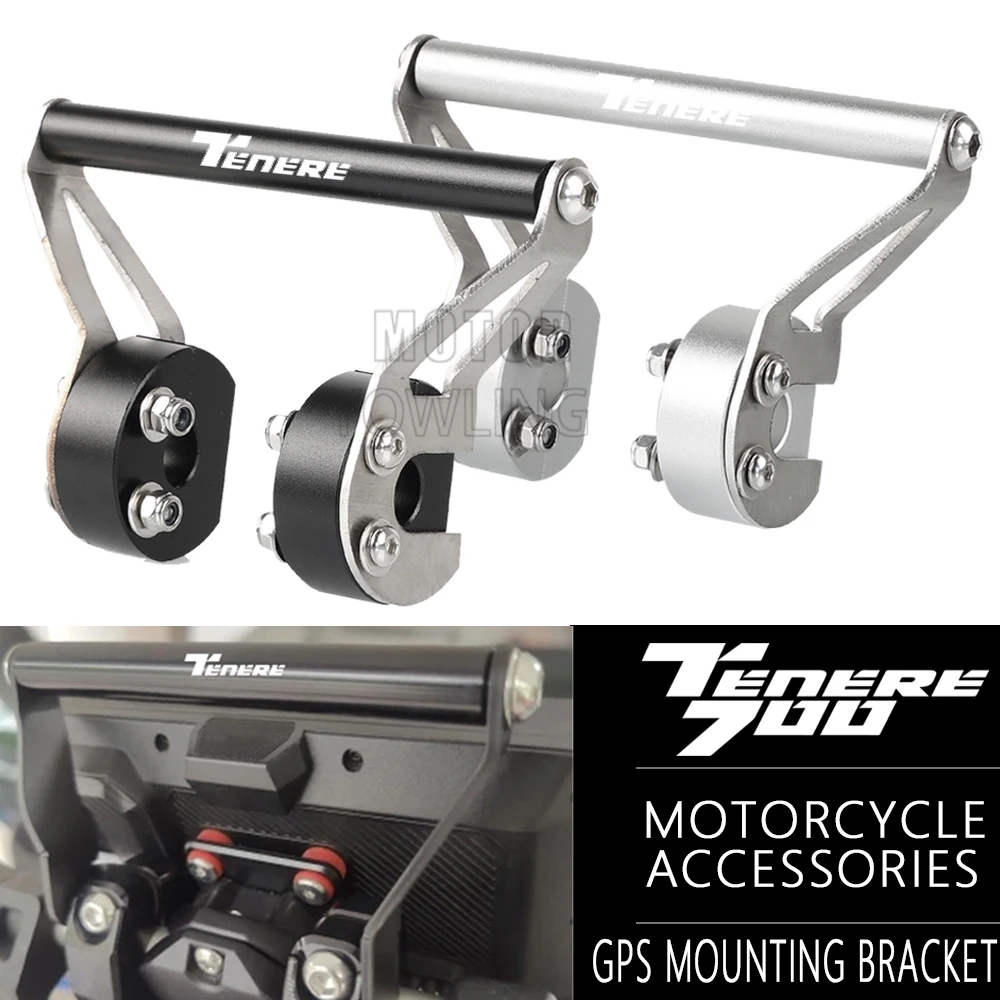 For YAMAHA Tenere 700 T7 T700 Tenere700 Rally 2019-2024 Mobile Phone Holder Stand Support GPS Navigation Plate Bracket XTZ700