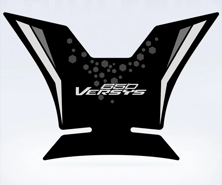 FOR KAWASAKI Versys 650 2023 Motorcycle Anti Slip Fuel Oil Tank Pad Side Knee Grip Protector Decal Sticker Pads