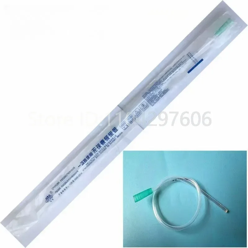 100 PCS Individual Packing Disposable Urinary Catheter PVC Single Cavity Medical Sterile Male and Female Ureters