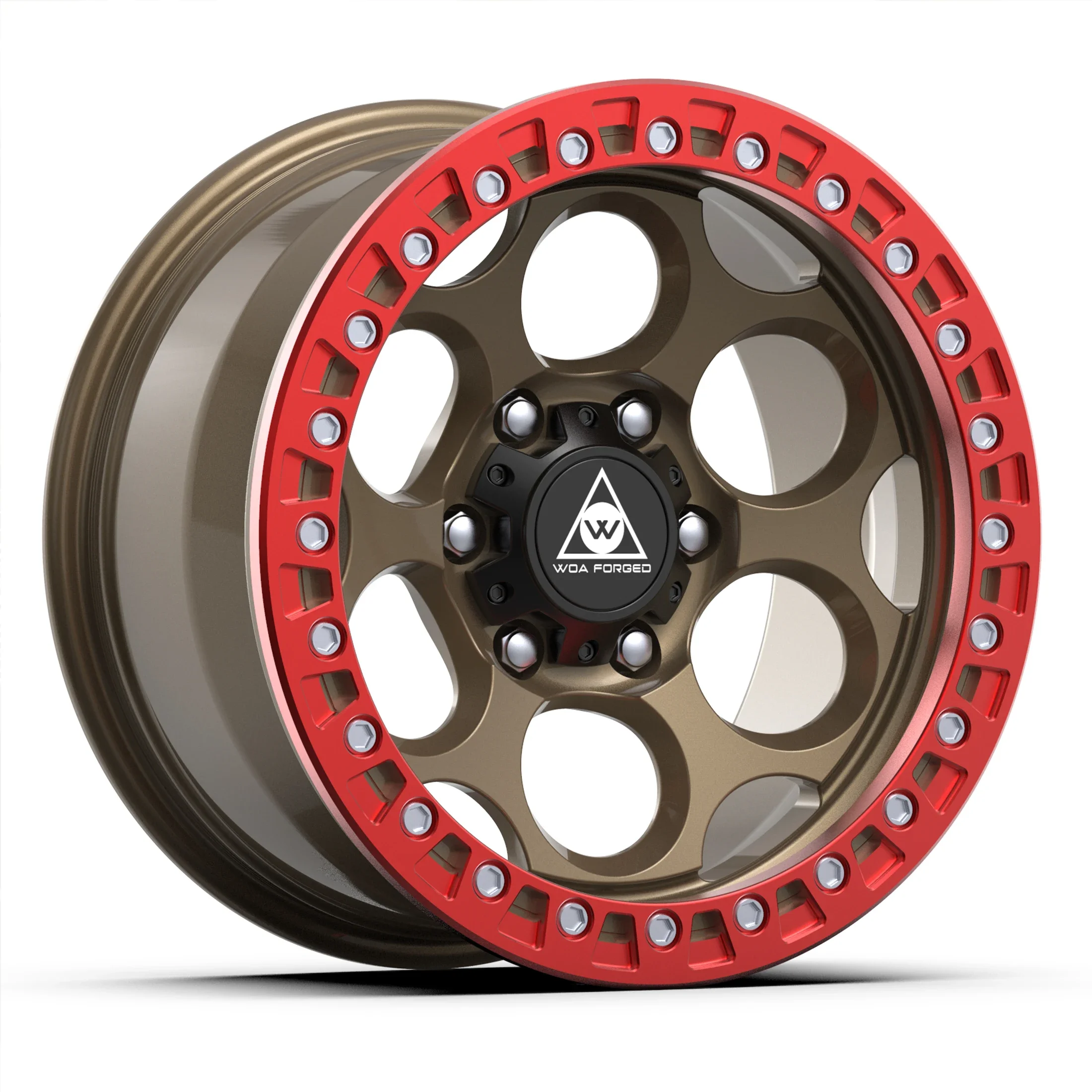 For Beadlock Rims for Trucks HOT Custom Style Colors Data Forged Wheels 4x4 Car Alloy Single Off-road Piece 17 18 19 20 Inch