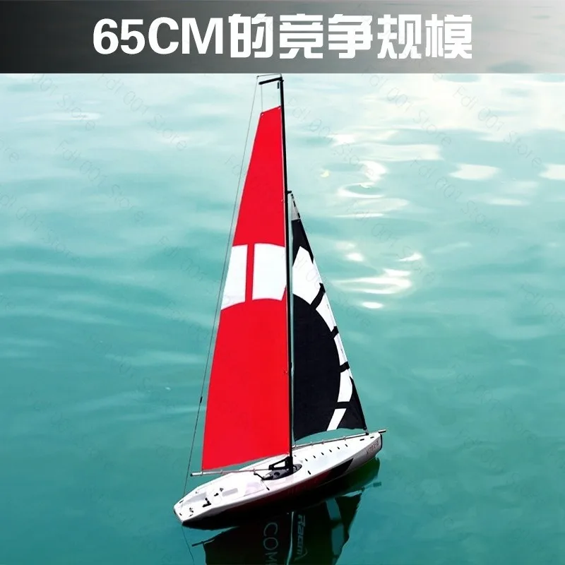 2 Channel RC Sailboat Electric Remote Control Speed Boat Water Toy