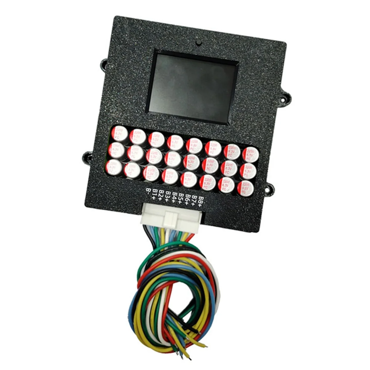 SEMOIC 8s موازن نشط مع عرض الجهد TFT Lipo/Lifepo4 بطارية جهاز قياس الجهد الكهربائي 8s 5a معادل نقل الطاقة