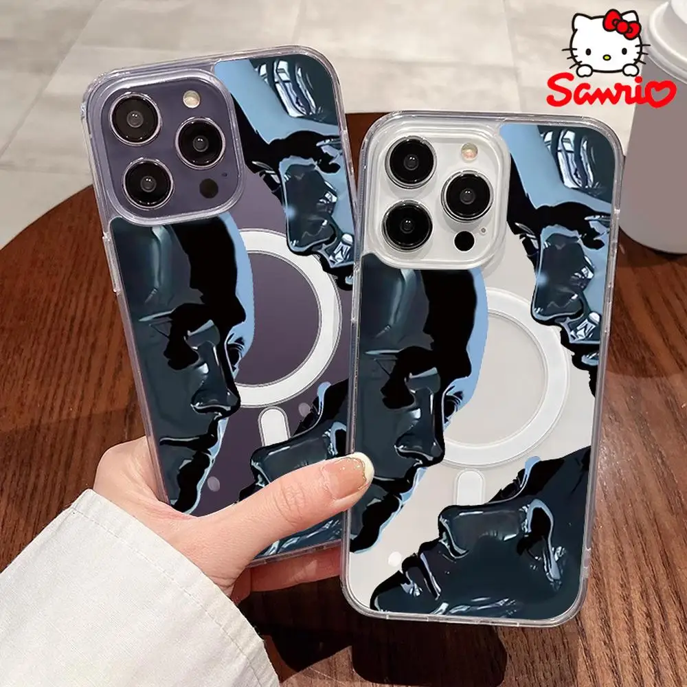

Kitty Cat Phone Cases Fall Prevention Iphone 16/15/14/13/12/11 Girls Iphone 16 Promax Case Sanrio Hellokitty Kawaii Accessory