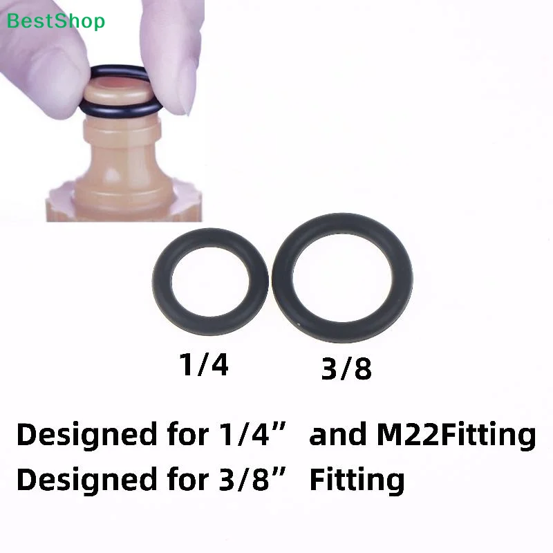 〔Sabrina〕O-Ring Seals Kit - Multi-Size Waterproof Washers for Plumbing, Faucet, Automotive & DIY Repair Projects