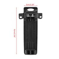 Walkie Talkie Belt Clip for BAOFENG UV-82 UV-8D UV-6D Walkie Talkie 7.5x2cm