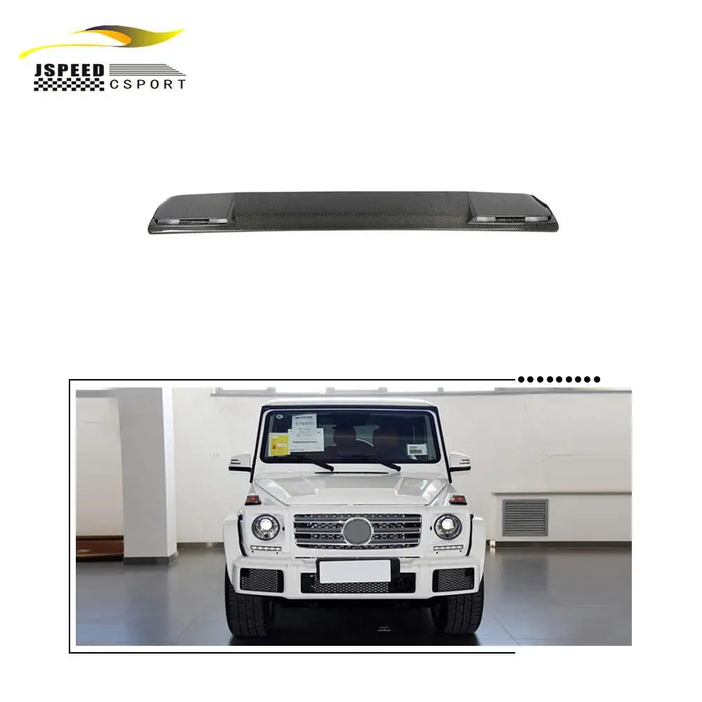 JCSPORTLINE Carbon Rear Roof Spoiler for Mercedes Benz G-CLASS W463 G500 G550 G55 G63 G65 AMG 2004-2018