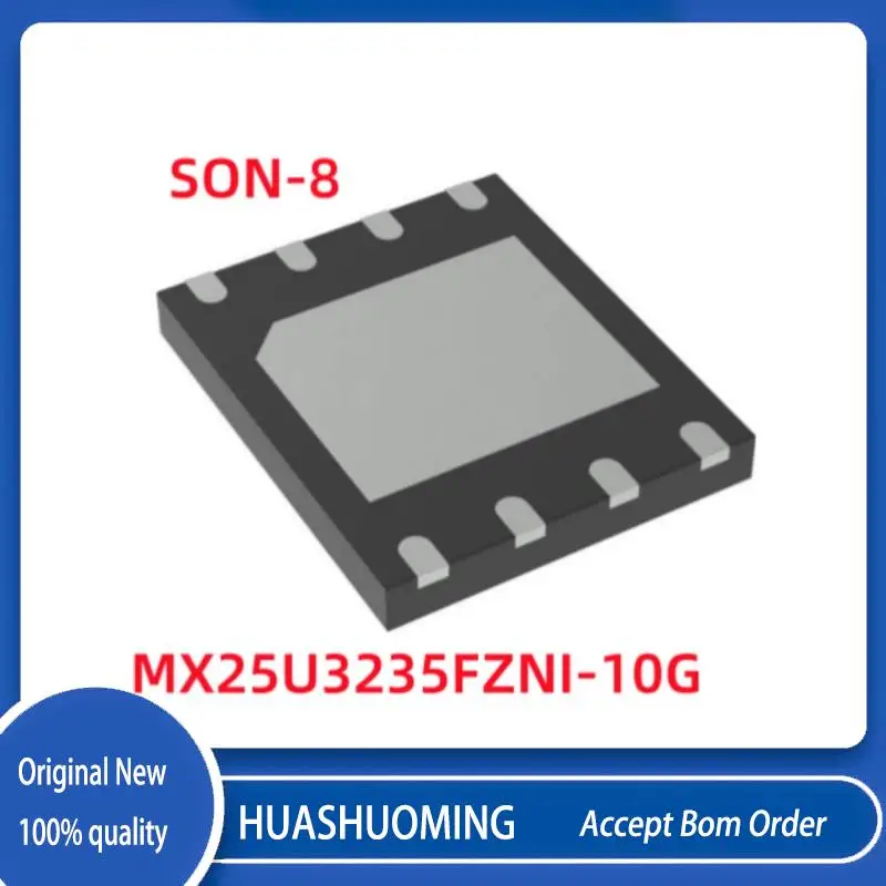 5Pcs/Lot MX25U3235FZNI-10G MX25U3235FZNI MX25U3235F  WSON-8