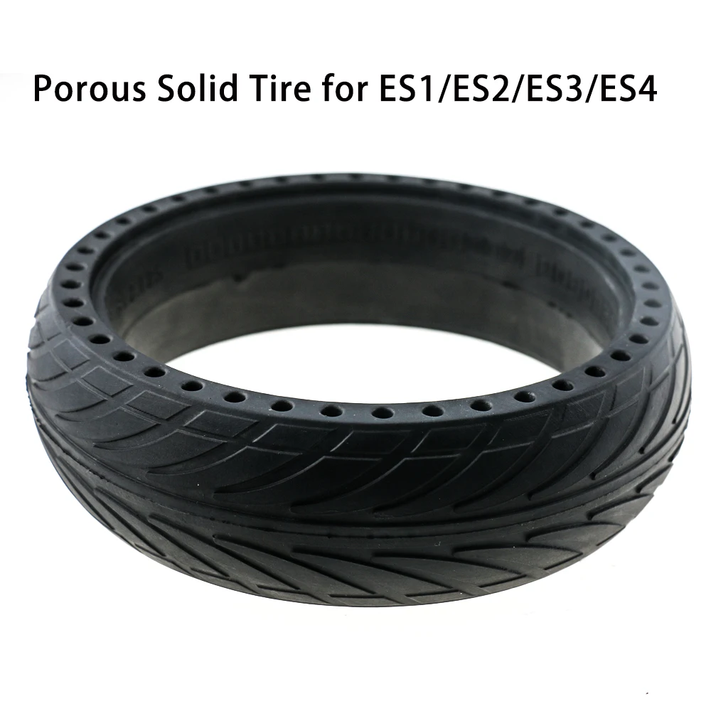 8Inch Solid Tire for Ninebot ES1 ES2 ES3 ES4 Electric Scooters 8*2.125 Puncture Resistant  Shock absorbing Honeycomb Tyres Parts
