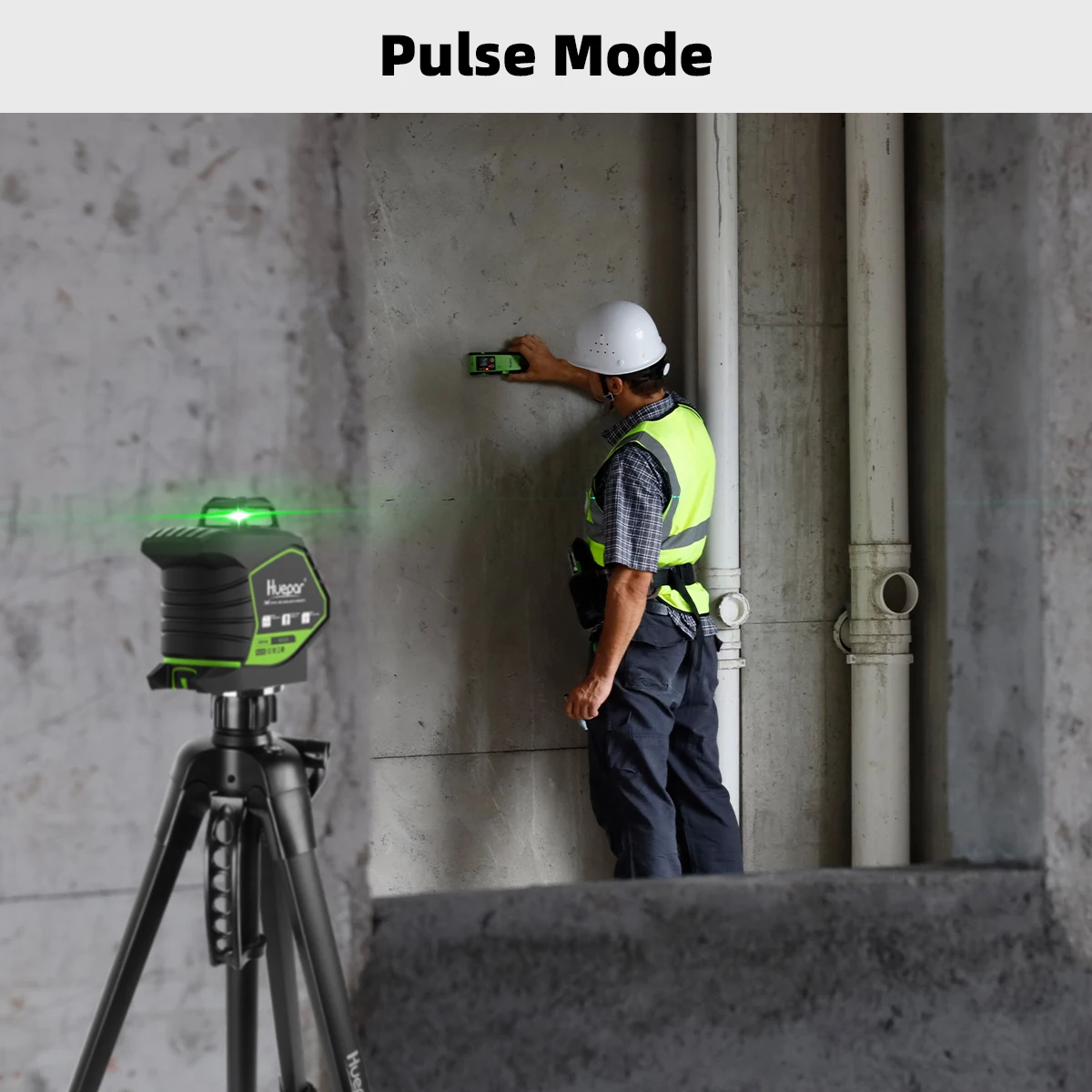 Imagem -05 - Huepar-auto-nivelamento Laser Verde Linhas Linha Cruzada Plumb Dots Cobertura 360 ° Ferramentas Laser de Lítio 6211cg