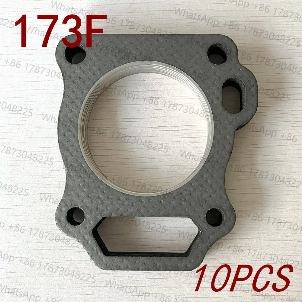 10pcs 73MM Cylinder Head Gasket Fit for Chinese 173F  Small Engine Generator Water Pump replacement