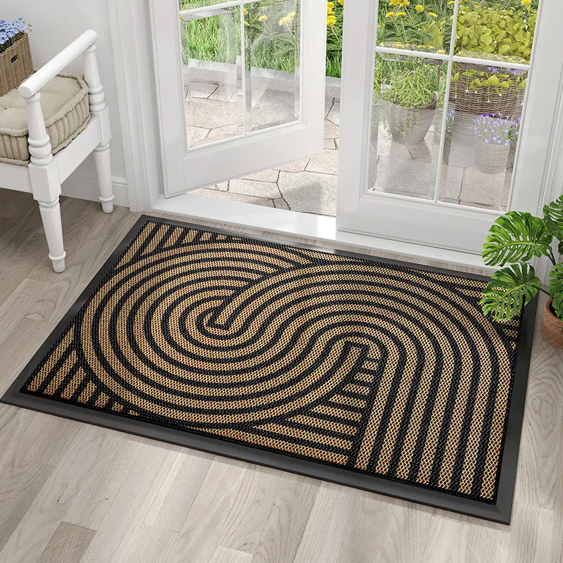 Premium Nylon Entry Mat - Dust Trapping Doormat, Non-Slip Natural Rubber Backing, Wear & Scratch Resistant, Easy to Clean