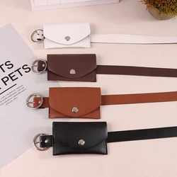 100CM Waist Belt Adjustable PU Waist Pack Metal Buckle Wallet Phone Pouch Ladies Decorative Belts Salesperson Work Bag