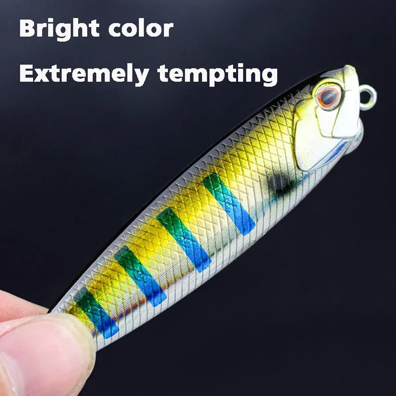 Fishing Lure Minnow Noise Special swimming style Floating Hard Bait 3D Eyes Crankbait Perch Artificial Bait Fishing Tackle Pesca