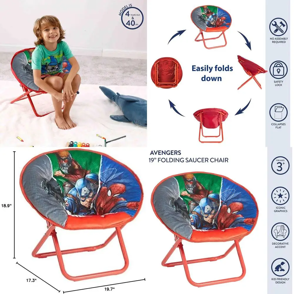 

Детский стульчик-табурет с подушкой, металлический каркас, подходит для детей от 3 лет и старше