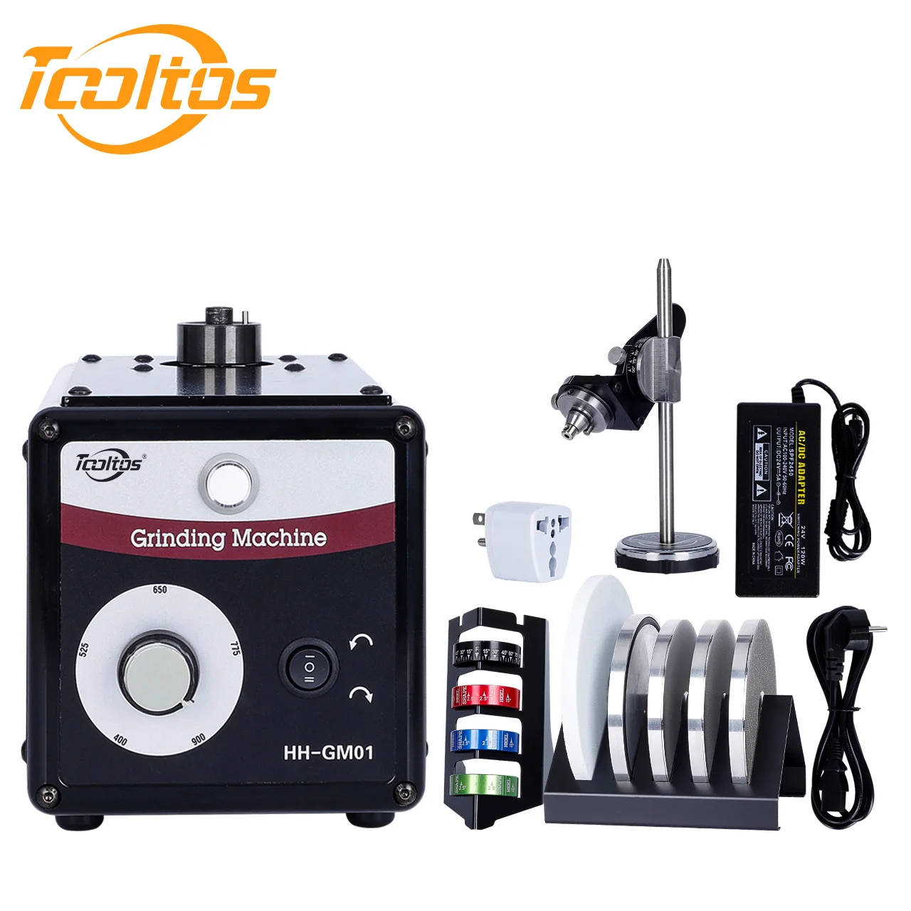 

TOOLTOS Jewelry Electric Grinder Small Micro-Setting Spatula Tip Multi-angle Engraving and Grinding Machine