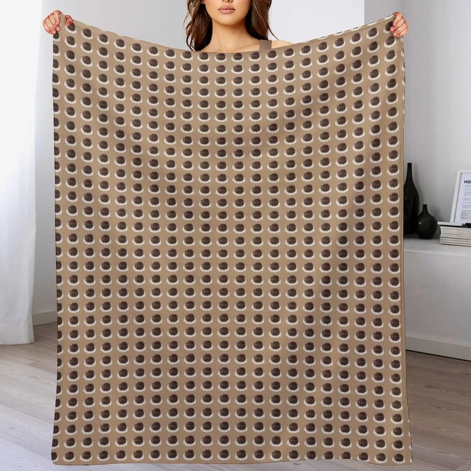 

Saiki K. Coffee Jelly Throw Blanket Lightweight Warm Blanket for Indoor Outdoor Use