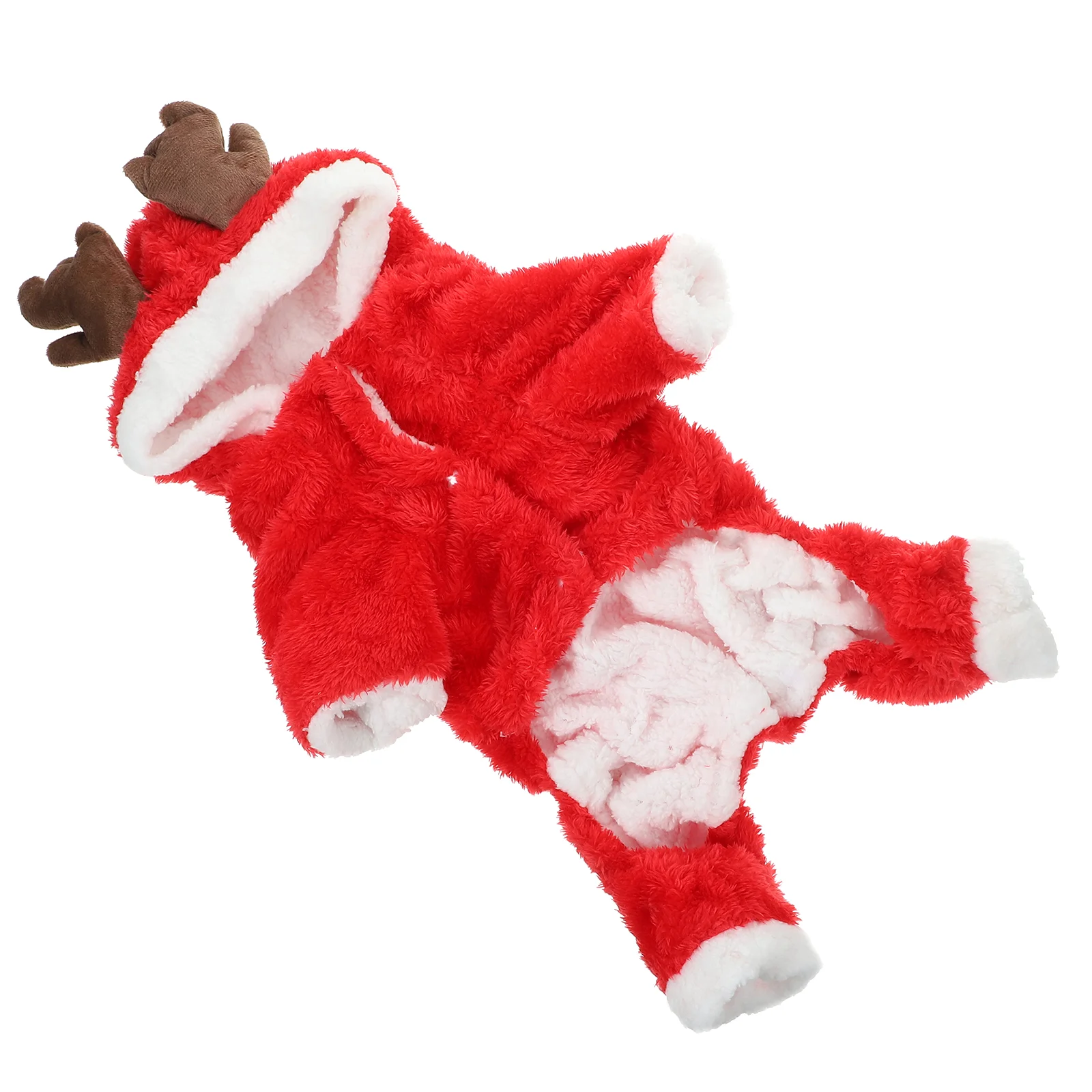 

Elk Costume Christmas Dog Clothes Cool Cute Cosplay Pet Hoodie Warmth Windproof Adorable Cartoon Designer Luxury Four