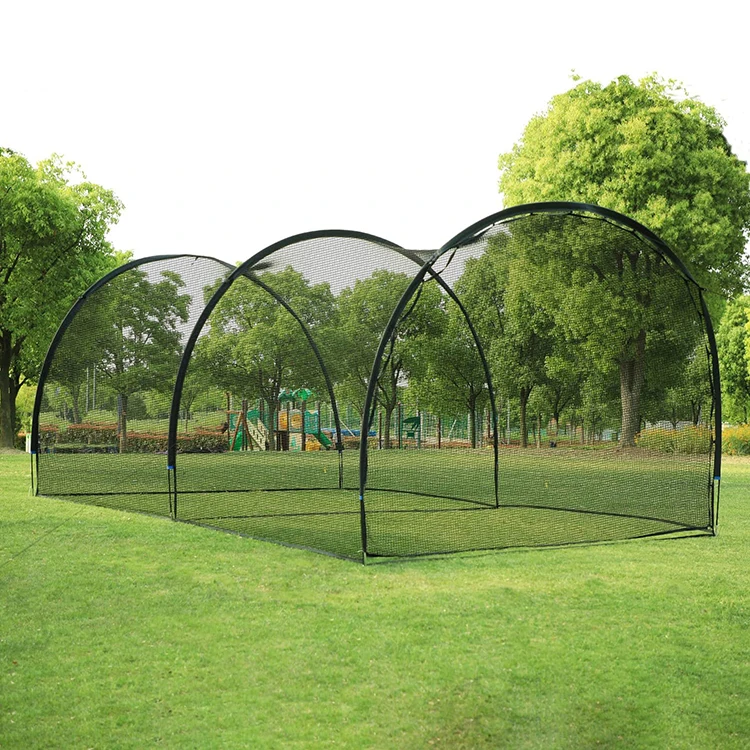Heavy Duty 5*3*3m Netting Backyard Training Equipment Portable Baseball Cage Softball Batting Cage Baseball Netting for Cages