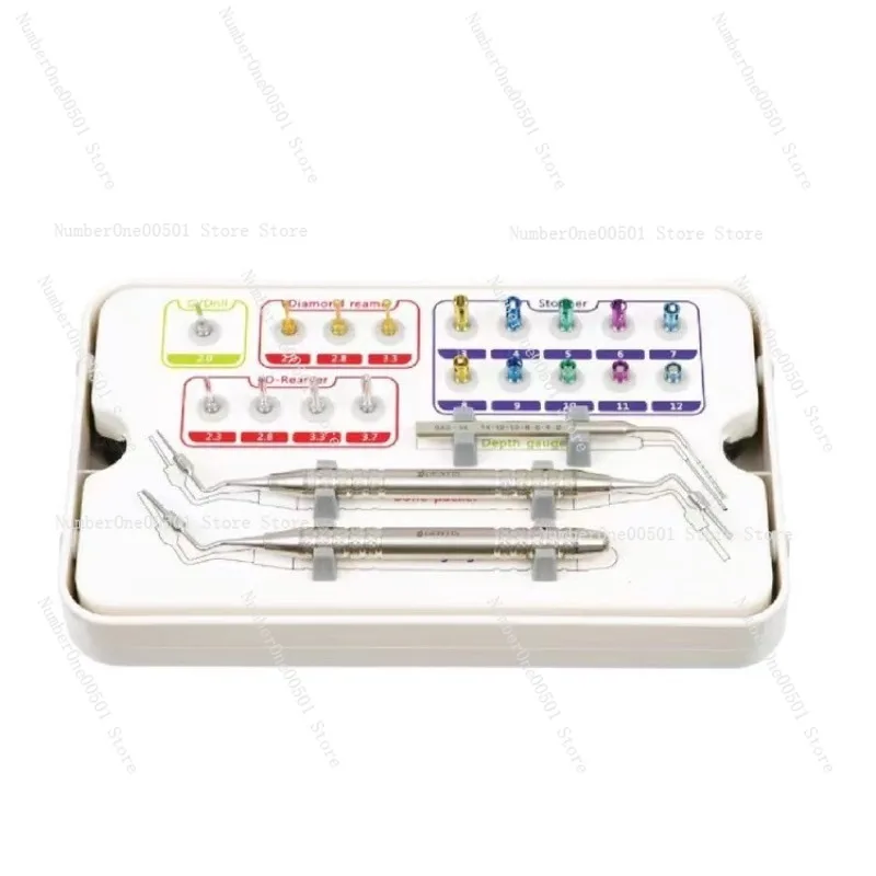 

Oral implant tool box, medical surgical tools and instruments, dental PPSU material tool matching