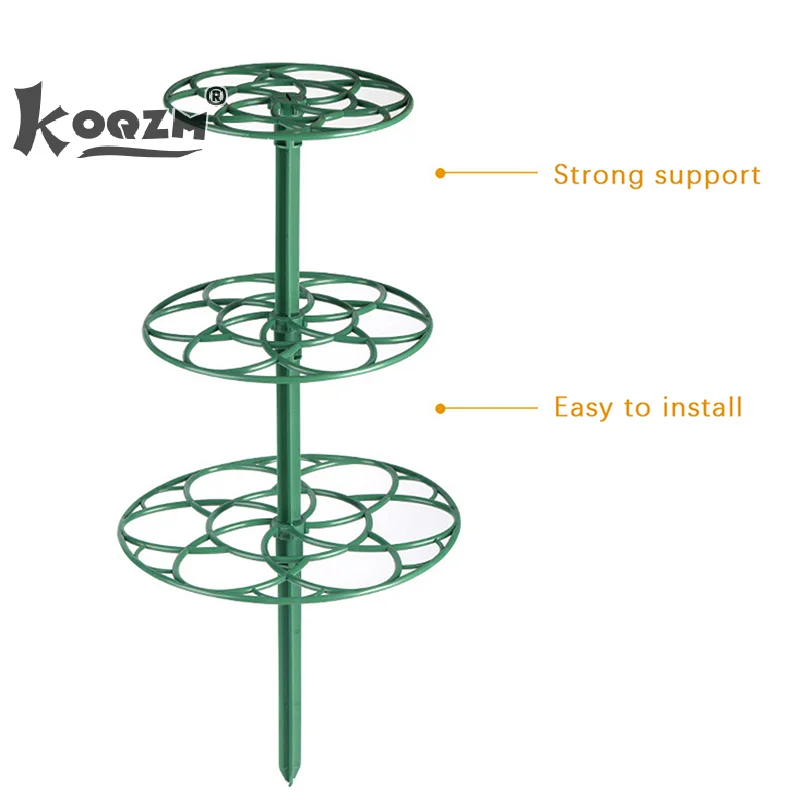 Cremalheira De Plástico Em Forma De Girassol, Verde Luo Crab Claw Orchid, Suporte De Camada Única, Vinha Andaime, Bonsai Quadro De Escalada, 1Pc