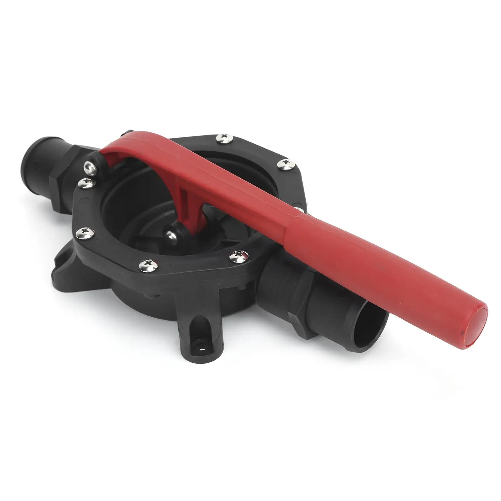 مضخة نقل مياه الصرف الصحي اليدوية، مضخة نقل مياه نزح شفط واحدة، بلاستيك هندسي مقاوم للزيت للقارب