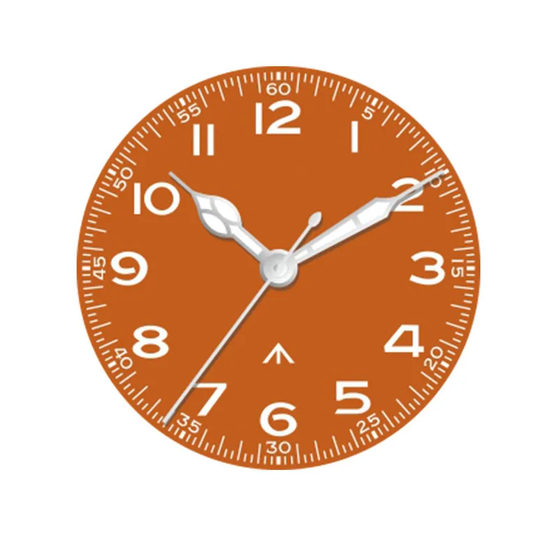 High Quality 36mm Titanium Alloy Watch Case 28.5mm Dial for VH31 Quartz Movement Sapphire 10BAR Nylon Strap Mod Parts image 3