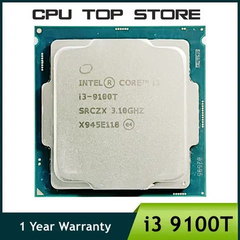 Intel Core i3 9100T 3.6GHz 4-cores 4-threaded LGA 1151 CPU Processor